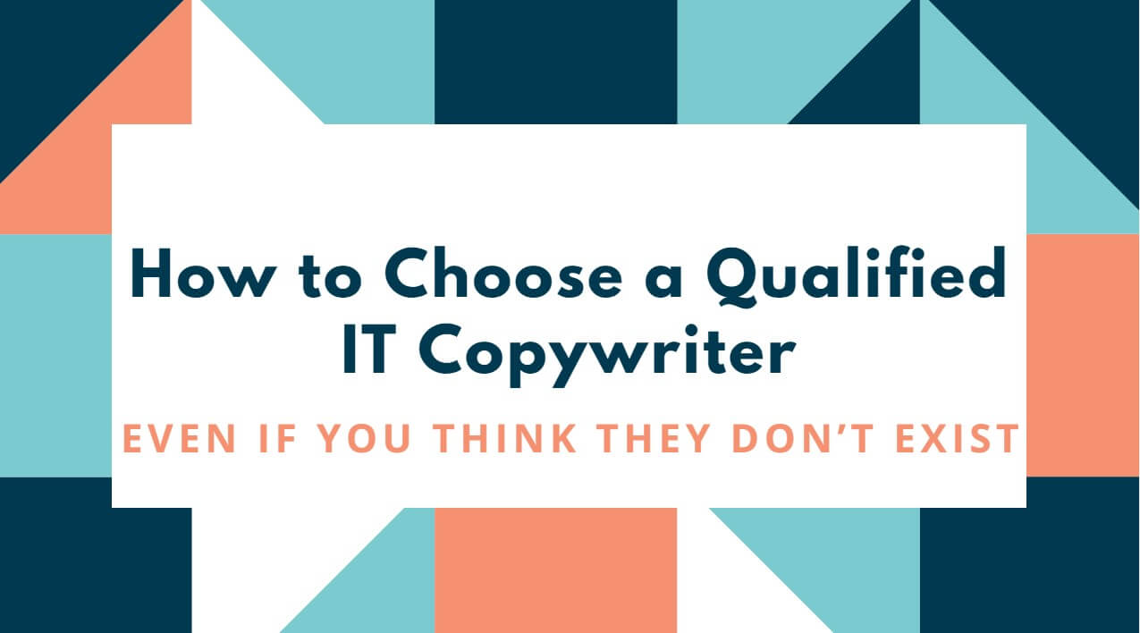 Featured image how to choose IT copywriter