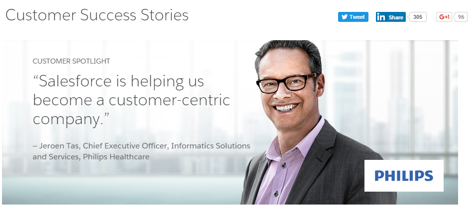 Salesforce’s case study