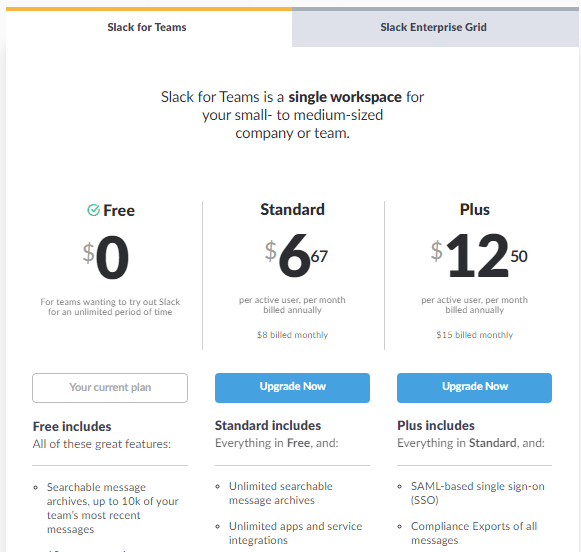 slack connect pricing