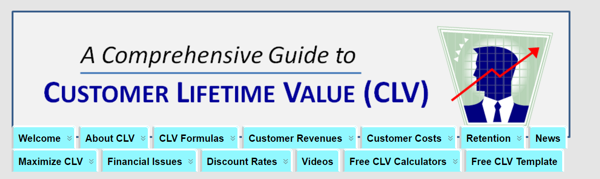 The website dedicated to customer lifetime value