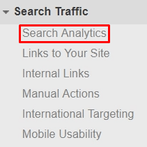 search traffic analytics